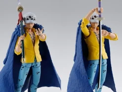 BANDAI One Piece*S.H.Figuarts ONE PIECE Onigashima Raid Trafalgar Law Action Figure JAPAN