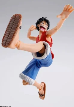 BANDAI S.H.Figuarts ONE PIECE Romance Dawn Monkey D. Luffy Action Figure JAPAN
