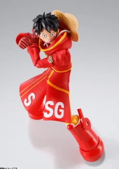 BANDAI One Piece*S.H.Figuarts ONE PIECE Monkey D Luffy Future Island Egghead Action Figure