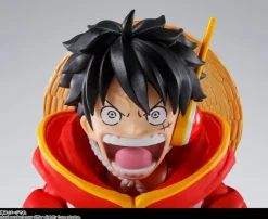 BANDAI One Piece*S.H.Figuarts ONE PIECE Monkey D Luffy Future Island Egghead Action Figure