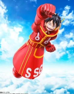 BANDAI S.H.Figuarts ONE PIECE Monkey D Luffy Future Island Egghead Action Figure