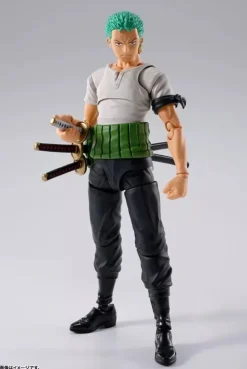 BANDAI S.H.Figuarts ONE PIECE Romance Dawn Roronoa Zoro Action Figure JAPAN