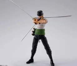 BANDAI S.H.Figuarts ONE PIECE Romance Dawn Roronoa Zoro Action Figure JAPAN