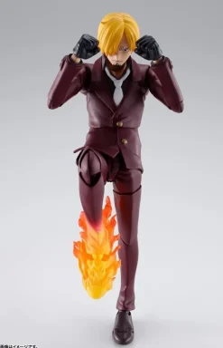 BANDAI S.H.Figuarts One Piece Invasion of Onigashima Sanji Action Figure JAPAN