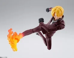BANDAI S.H.Figuarts One Piece Invasion of Onigashima Sanji Action Figure JAPAN