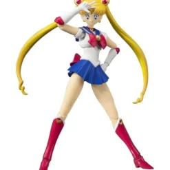 BANDAI S.H.Figuarts Sailor Moon Animation Color Edition Action Figure JAPAN