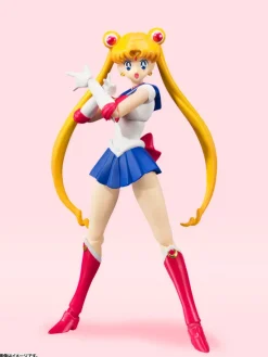 BANDAI S.H.Figuarts Sailor Moon Animation Color Edition Action Figure JAPAN