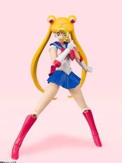 BANDAI S.H.Figuarts Sailor Moon Animation Color Edition Action Figure JAPAN