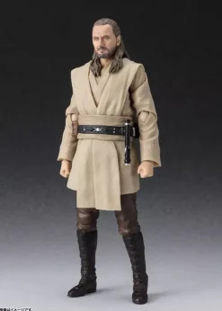 BANDAI S.H.Figuarts STAR WARS The Phantom Menace Qui-Gon Jinn Action Figure