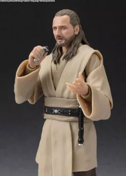 BANDAI S.H.Figuarts STAR WARS The Phantom Menace Qui-Gon Jinn Action Figure