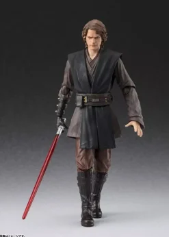 BANDAI S.H.Figuarts STAR WARS Ahsoka Anakin Skywalker Action Figure JAPAN