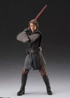 BANDAI S.H.Figuarts STAR WARS Ahsoka Anakin Skywalker Action Figure JAPAN