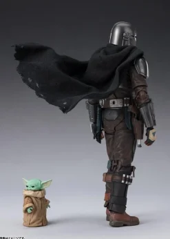 BANDAI Figure*S.H.Figuarts STAR WARS The Mandalorian Mandalorian & Grogu Action Figure