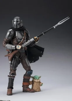 BANDAI Figure*S.H.Figuarts STAR WARS The Mandalorian Mandalorian & Grogu Action Figure