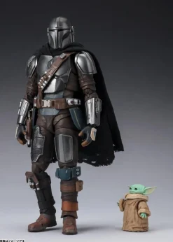 BANDAI Figure*S.H.Figuarts STAR WARS The Mandalorian Mandalorian & Grogu Action Figure