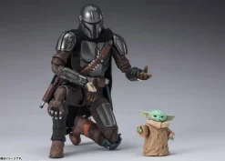 BANDAI Figure*S.H.Figuarts STAR WARS The Mandalorian Mandalorian & Grogu Action Figure