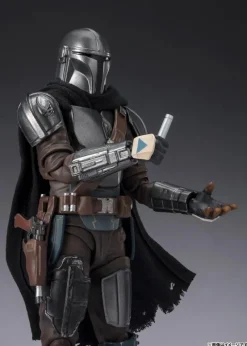 BANDAI Figure*S.H.Figuarts STAR WARS The Mandalorian Mandalorian & Grogu Action Figure