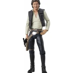 BANDAI S.H.Figuarts Star Wars A New Hope Han Solo Classic Ver. Action Figure