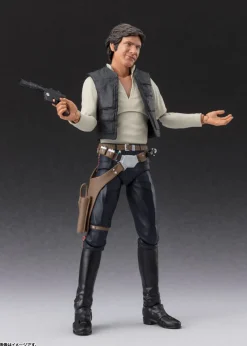 BANDAI S.H.Figuarts Star Wars A New Hope Han Solo Classic Ver. Action Figure