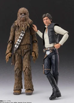 BANDAI S.H.Figuarts Star Wars A New Hope Han Solo Classic Ver. Action Figure