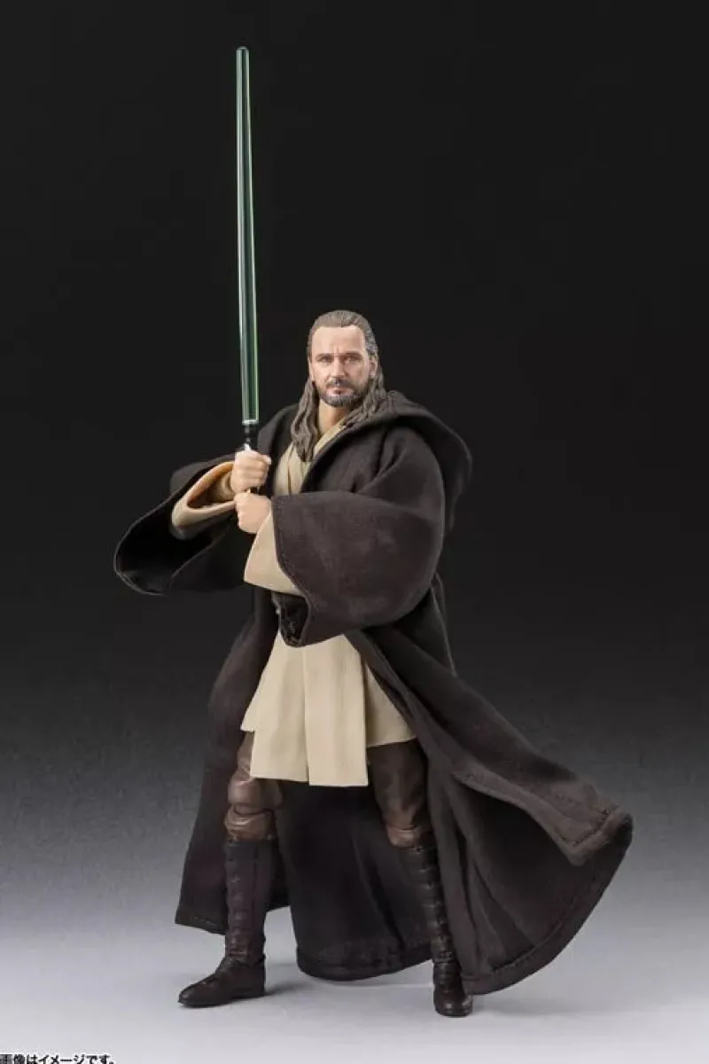 BANDAI Star Wars*S.H.Figuarts STAR WARS The Phantom Menace Qui-Gon Jinn Action Figure