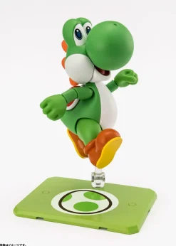 BANDAI Figure*S.H.Figuarts Super Mario Yoshi Action Figure JAPAN OFFICIAL