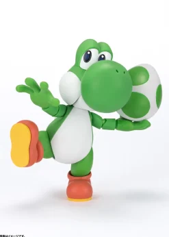 BANDAI Figure*S.H.Figuarts Super Mario Yoshi Action Figure JAPAN OFFICIAL
