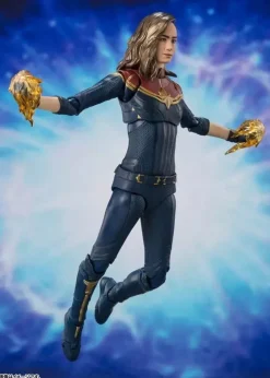 BANDAI Figure*S.H.Figuarts The Marvels Captain Marvel Action Figure JAPAN OFFICIAL