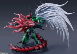 BANDAI S.H.MonsterArts Yu-Gi-Oh! Duel Monsters GX Flame Wingman Action Figure
