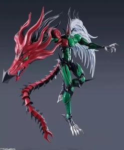 BANDAI Figure*S.H.MonsterArts Yu-Gi-Oh! Duel Monsters GX Flame Wingman Action Figure