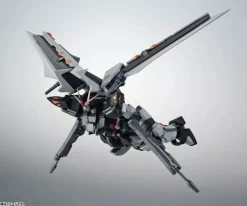 BANDAI Gundam*SIDE MS Gundam SEED Strike Noir Gundam GAT-X105E+AQM/E-X09S Action Figure