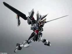 BANDAI Gundam*SIDE MS Gundam SEED Strike Noir Gundam GAT-X105E+AQM/E-X09S Action Figure