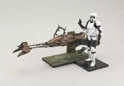 BANDAI Figure|Star Wars*Star Wars Return of the Jedi Scout Trooper & Speeder Bike Model Kit JAPAN