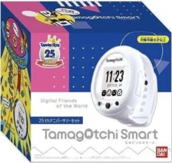 BANDAI Other Toys & Hobbies*Tamagotchi Smart 25th Anniversary Set White Limited Color JAPAN OFFICIAL