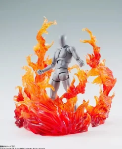 BANDAI Figure*Tamashii Effect Burning Flame RED Ver for S.H.Figuarts Figure JAPAN