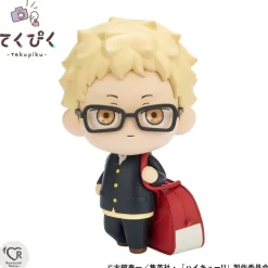 BANDAI Tekupiku Haikyuu!! Kei Tsukishima Action Figure JAPAN OFFICIAL