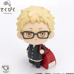 BANDAI Tekupiku Haikyuu!! Kei Tsukishima Action Figure JAPAN OFFICIAL