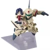 BANDAI Figure*Tiny Session Macross Plus YF-19 with Myung Fang Lone Action Figure JAPAN