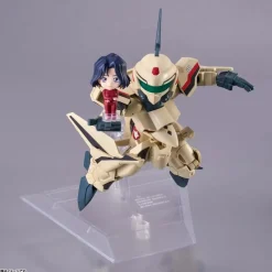 BANDAI Figure*Tiny Session Macross Plus YF-19 with Myung Fang Lone Action Figure JAPAN