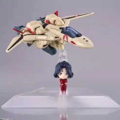BANDAI Figure*Tiny Session Macross Plus YF-19 with Myung Fang Lone Action Figure JAPAN