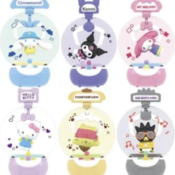 BANDAI Sanrio Characters*Tokimeruzu BOX! Sanrio Characters Crane Game Figure 6Pack BOX JAPAN