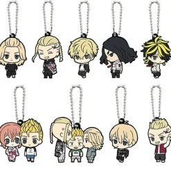 BANDAI Other Toys & Hobbies*Tokyo Revengers Capsule Rubber Mascot Vol.4 Full set 9 Capsule Toy ZA-333