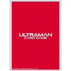 BANDAI Other Toys & Hobbies*Ultraman Card Game Official Card Sleeve Red JAPAN OFFICIAL