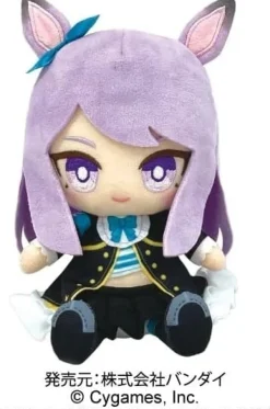 BANDAI Umamusume Pretty Derby Mejiro McQueen Chibi Plush Doll JAPAN OFFICIAL