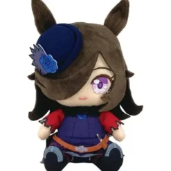 BANDAI Plush Toy*Umamusume Pretty Derby Rice Shower Chibi Plush Doll JAPAN OFFICIAL