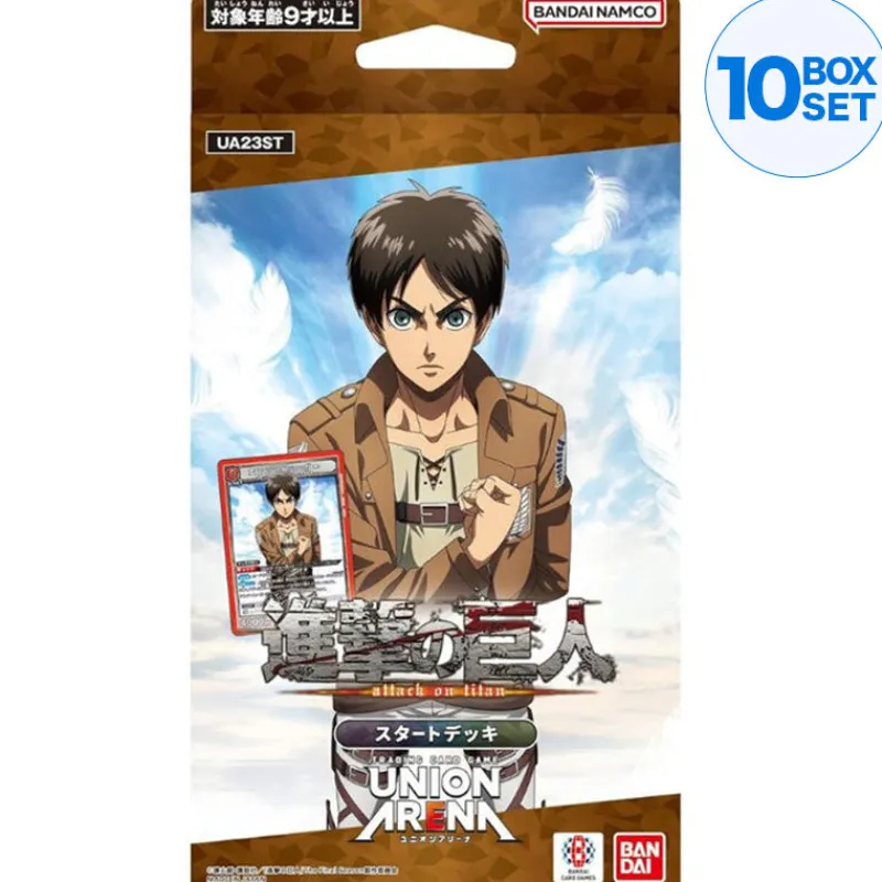 BANDAI Union Arena Attack On Titan UA23ST Starter Deck TCG JAPAN OFFICIAL