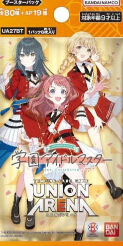 BANDAI Cards*Union Arena Gakuen Idolmaster UA27BT Booster Pack Box TCG JAPAN OFFICIAL