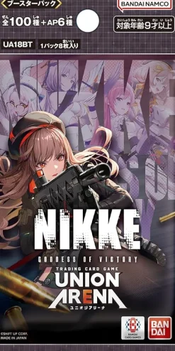 BANDAI Cards*Union Arena Goddess Of Victory Nikke UA18BT Booster Pack Box TCG JAPAN