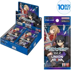 BANDAI Cards*Union Arena Sword Art Online Vol. 2 EX08BT Booster Pack Box TCG JAPAN