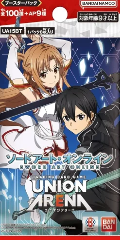 BANDAI Cards*Union Arena Sword Art Online UA15BT Booster Pack Box TCG JAPAN OFFICIAL
